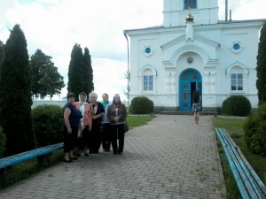 Клуб "Общение" на экскурсии в Гудевичской церкви Рождества Богородицы